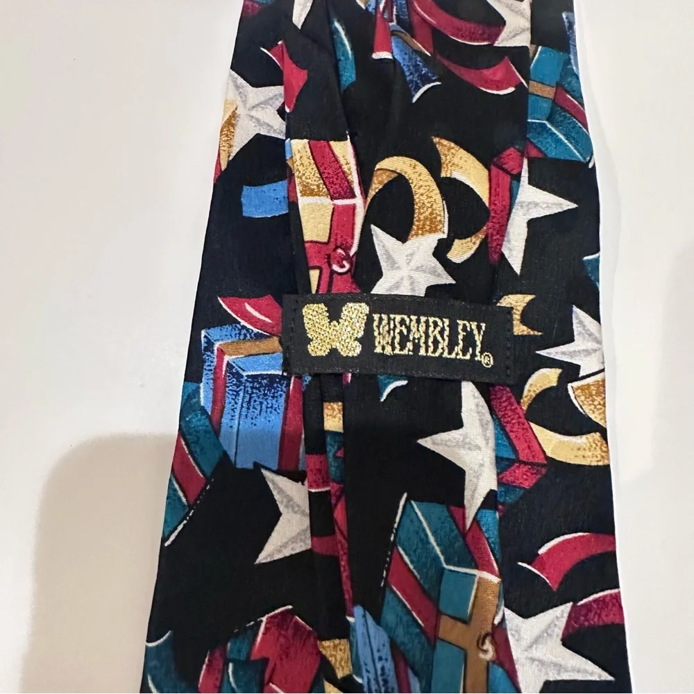 Wembley Vintage Americana Celebration Vintage Necktie by